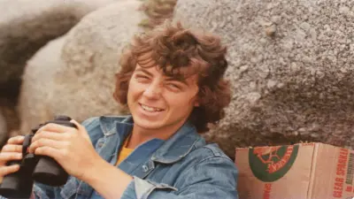 Shane in the 1970s at the start of his career