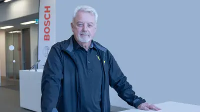 Shane at the Bosch Clayton HQ