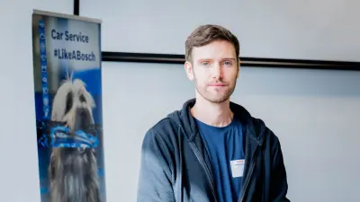 New BCS apprentice, Andrew Thatcher