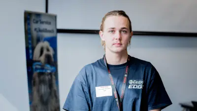 New BCS apprentice, Nathan Koutts